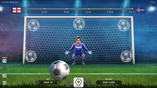 PENALTY SHOOT-OUT slot demo